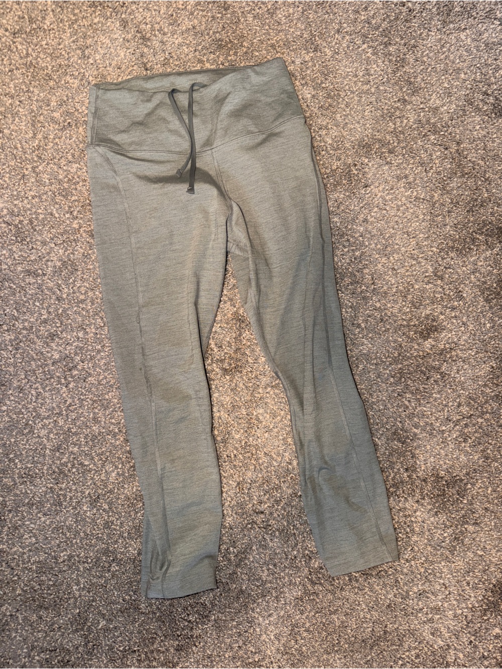 Nike Women’s Gray Drawstring Leggings